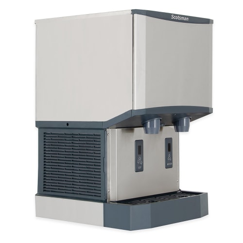 Scotsman HID525AX-1 500 lb Countertop Water & Nugget Ice Dispenser - 25 lb Storage, Cup Fill, Touch-Free Dispense, 115v