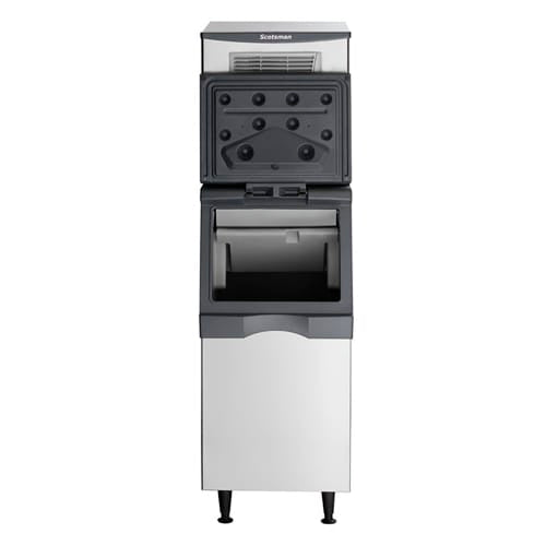 Scotsman NS0622A-1/B322S 643 lb Prodigy Plus® Nugget Ice Machine w/ Bin - 370lb Storage, Air Cooled, Softer Nugget, 115v