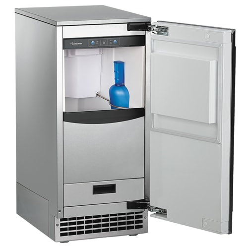 Scotsman SCN60GA-1SU 14 7/8"W Nugget Undercounter Ice Machine - 85 lbs/day, Air Cooled, Gravity Drain, 115v