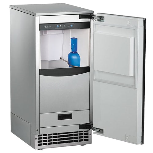 Scotsman SCN60PA-1SU 14 7/8"W Nugget Undercounter Ice Machine - 85 lbs/day, Air Cooled, Pump Drain, 115v