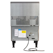 Scotsman UC2024SA-1 24"W Half Cube Undercounter Ice Machine - 227 lbs/day, Air Cooled, Gravity Drain, 115v