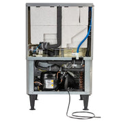 Scotsman UC2024SA-1 24"W Half Cube Undercounter Ice Machine - 227 lbs/day, Air Cooled, Gravity Drain, 115v