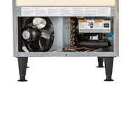 Scotsman UC2024SA-1 24"W Half Cube Undercounter Ice Machine - 227 lbs/day, Air Cooled, Gravity Drain, 115v