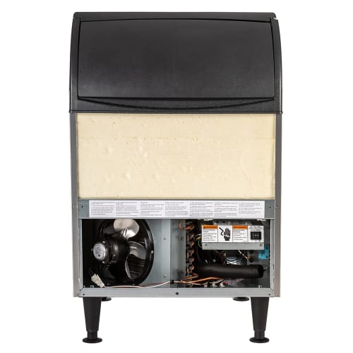 Scotsman UC2724SA-1 24"W Half Cube Undercounter Ice Machine - 282 lbs/day, Air Cooled, Gravity Drain, 115v