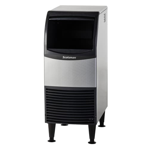 Scotsman UF1415AX-1 15"W Flake Undercounter Ice Machine - 142 lbs/day, Air Cooled, Gravity Drain, 115v