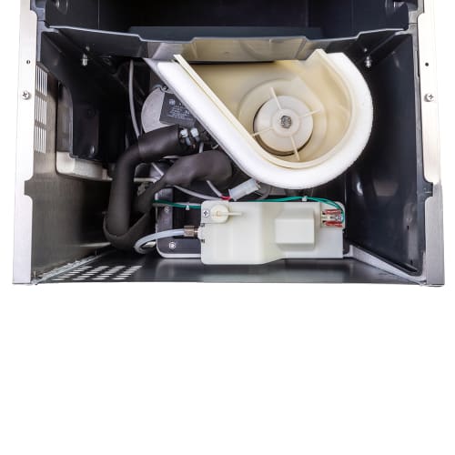 Scotsman UF1415AX-1 15"W Flake Undercounter Ice Machine - 142 lbs/day, Air Cooled, Gravity Drain, 115v
