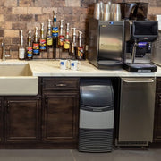 Scotsman UF1415AX-1 15"W Flake Undercounter Ice Machine - 142 lbs/day, Air Cooled, Gravity Drain, 115v