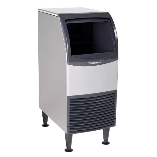 Scotsman UN0815AX-1 15"W Nugget Undercounter Ice Machine - 99 lbs/day, Air Cooled, Gravity Drain, 115v