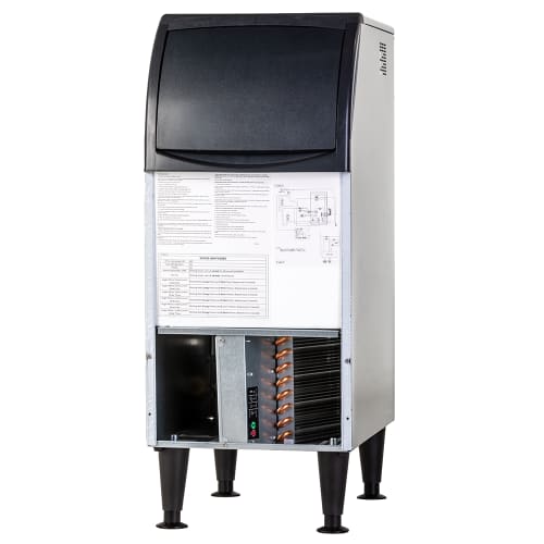 Scotsman UN0815AX-1 15"W Nugget Undercounter Ice Machine - 99 lbs/day, Air Cooled, Gravity Drain, 115v