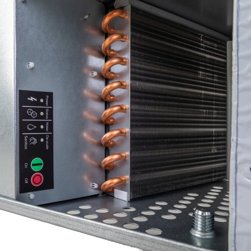 Scotsman UN1520AX-1 20"W Nugget Undercounter Ice Machine - 167 lbs/day, Air Cooled, Gravity Drain, 115v