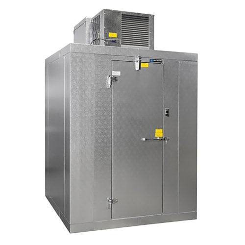 Master-Bilt QSB7766-C 6' x 6' Indoor Walk-In Cooler w/ Top-Mounted Compressor - Floor