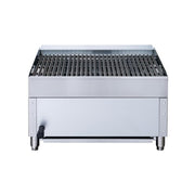 Dukers DCCB24 24" Gas Charbroiler w/ Cast Iron Grates - Convertible