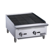 Dukers DCCB24 24" Gas Charbroiler w/ Cast Iron Grates - Convertible