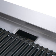 Dukers DCCB24 24" Gas Charbroiler w/ Cast Iron Grates - Convertible