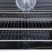 Dukers DCCOG2 Double Full Size Convertible Gas Convection Oven - 108,000 BTU