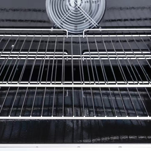 Dukers DCCOG2 Double Full Size Convertible Gas Convection Oven - 108,000 BTU