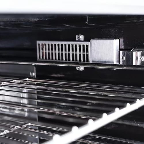 Dukers DCCOG2 Double Full Size Convertible Gas Convection Oven - 108,000 BTU