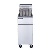 Dukers DCF3-NG Gas Fryer - (1) 40 lb Vat, Floor Model, Natural Gas