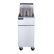Dukers DCF4-LPG Gas Fryer - (1) 50 lb Vat, Floor Model, Liquid Propane