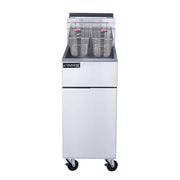 Dukers DCF4-NG Gas Fryer - (1) 50 lb Vat, Floor Model, Natural Gas