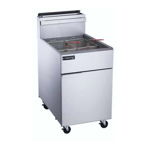 Dukers DCF5-LPG Gas Fryer - (1) 70 lb Vat, Floor Model, Liquid Propane