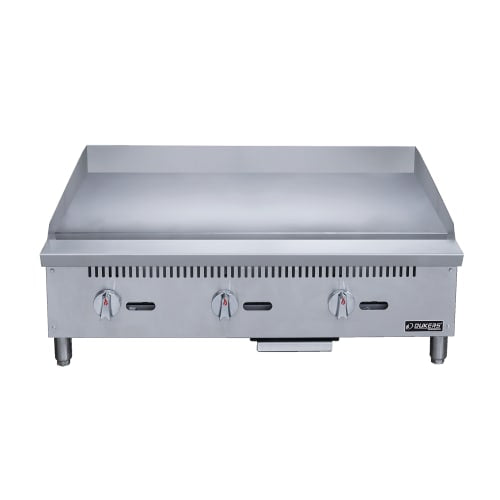 Dukers DCGM36 36" Gas Griddle w/ Manual Controls - 3/4" Steel Plate, Convertible