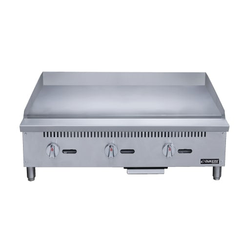 Dukers DCGMA36 36" Gas Griddle w/ Manual Controls - 1" Steel Plate, Convertible