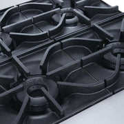Dukers DCHPB24 24" Gas Hotplate w/ (4) Burners & Manual Controls, Convertible