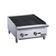 Dukers DCRB24 24" Gas Charbroiler w/ Cast Iron Grates - Convertible