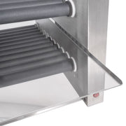 Star 30SC 30 Grill-Max® Hot Dog Roller Grill w/ Manual Controls - Slanted Top, 120v