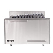 Star 30SCBD 30 Grill-Max® Hot Dog Roller Grill w/ Manual Controls - Slanted Top, 120v