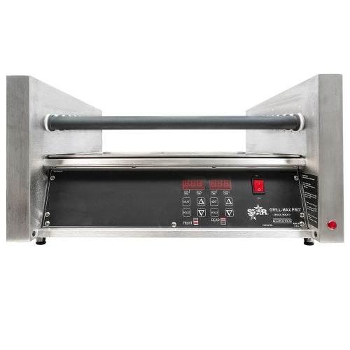 Star 30SCE 30 Grill-Max® Hot Dog Roller Grill w/ Thermostatic Controls - Slanted Top, 120v