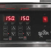 Star 30SCE 30 Grill-Max® Hot Dog Roller Grill w/ Thermostatic Controls - Slanted Top, 120v