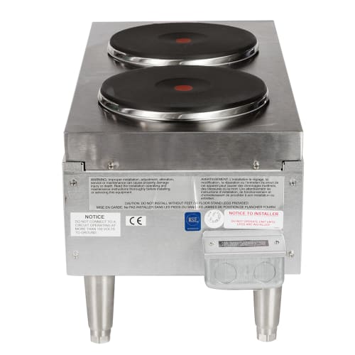 Star 502FF 12" Electric Hotplate w/ (2) Burners & Infinite Heat, 208-240v/1ph
