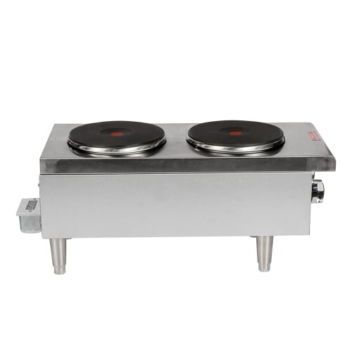 Star 502FF 12" Electric Hotplate w/ (2) Burners & Infinite Heat, 208-240v/1ph