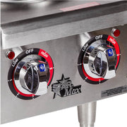Star 502FF 12" Electric Hotplate w/ (2) Burners & Infinite Heat, 208-240v/1ph