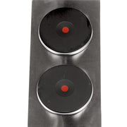 Star 502FF 12" Electric Hotplate w/ (2) Burners & Infinite Heat, 208-240v/1ph