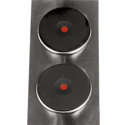 Star 502FF 12" Electric Hotplate w/ (2) Burners & Infinite Heat, 208-240v/1ph