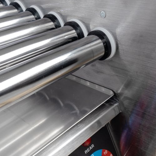 Star 50C 50 Grill-Max® Hot Dog Roller Grill w/ Manual Controls - Slanted Top, 120v