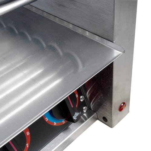 Star 50C 50 Grill-Max® Hot Dog Roller Grill w/ Manual Controls - Slanted Top, 120v