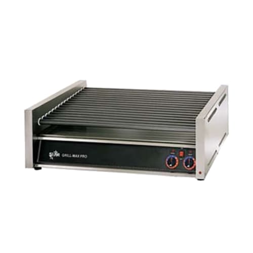 Star 50SC 50 Grill-Max® Hot Dog Roller Grill w/ Manual Controls - Slanted Top, 120v