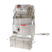 Star 515F Countertop Electric Fryer - (1) 15 lb Vat, 208-240v/1ph