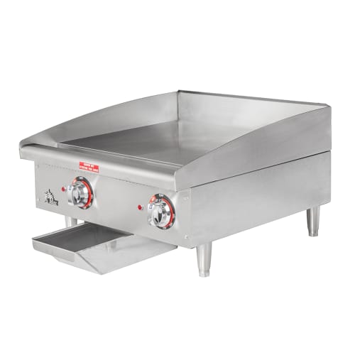 Star 524TGF 24" Electric Griddle w/ Thermostatic Controls - 1" Steel Plate, 208-240v