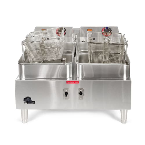 Star 530TF Countertop Electric Fryer - (2) 15 lb Vats, 208-240v