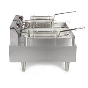 Star 530TF Countertop Electric Fryer - (2) 15 lb Vats, 208-240v