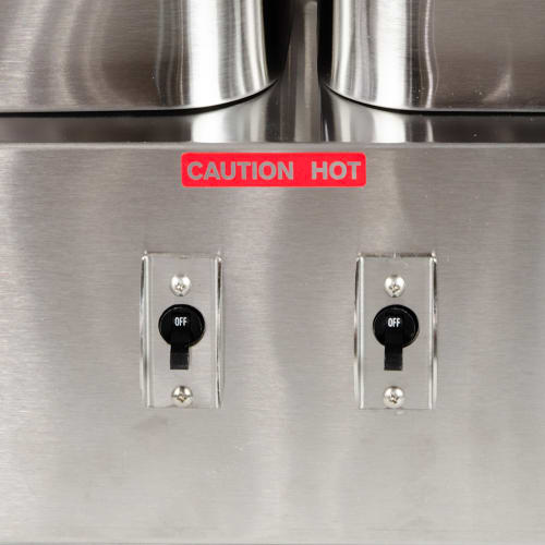 Star 530TF Countertop Electric Fryer - (2) 15 lb Vats, 208-240v