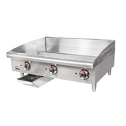 Star 536CHSF 36" Electric Griddle w/ Thermostatic Controls - 1" Chrome Plate, 208-240v
