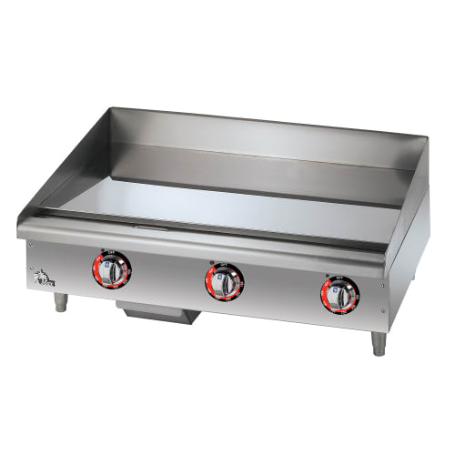 Star 536CHSF 36" Electric Griddle w/ Thermostatic Controls - 1" Chrome Plate, 208-240v