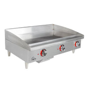 Star 536TGF 36" Electric Griddle w/ Thermostatic Controls - 1" Steel Plate, 208-240v
