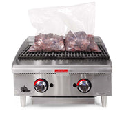Star 6024CBF 24" Gas Charbroiler - Cast Iron Grate, Adjustable Control Valve